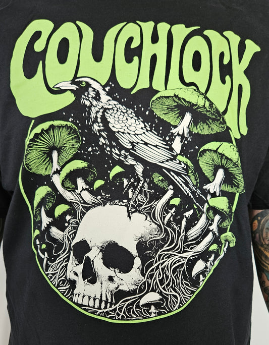 Couchlock Crow Mushroom Shirt Black/Green