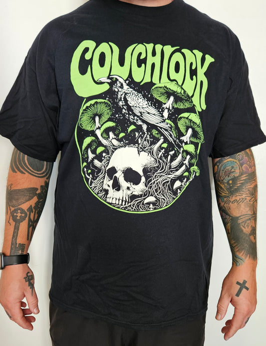 Couchlock Crow Mushroom Shirt Black/Green