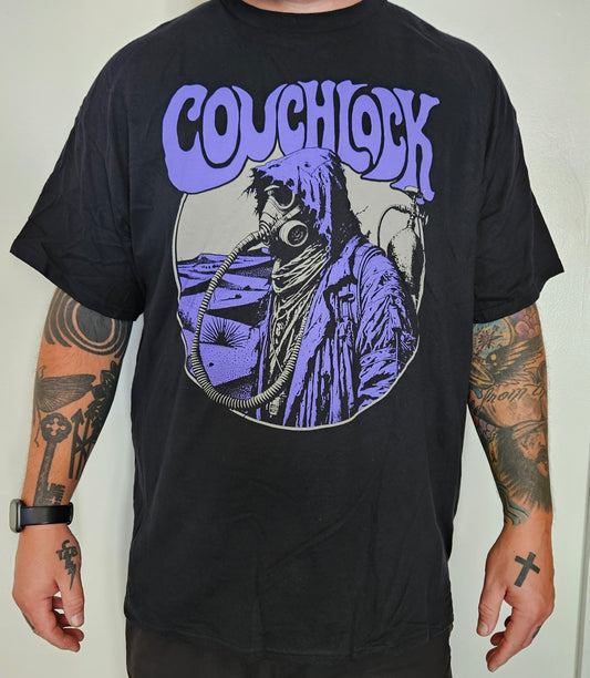 Couchlock Gas Mask Shirt Black/Purple